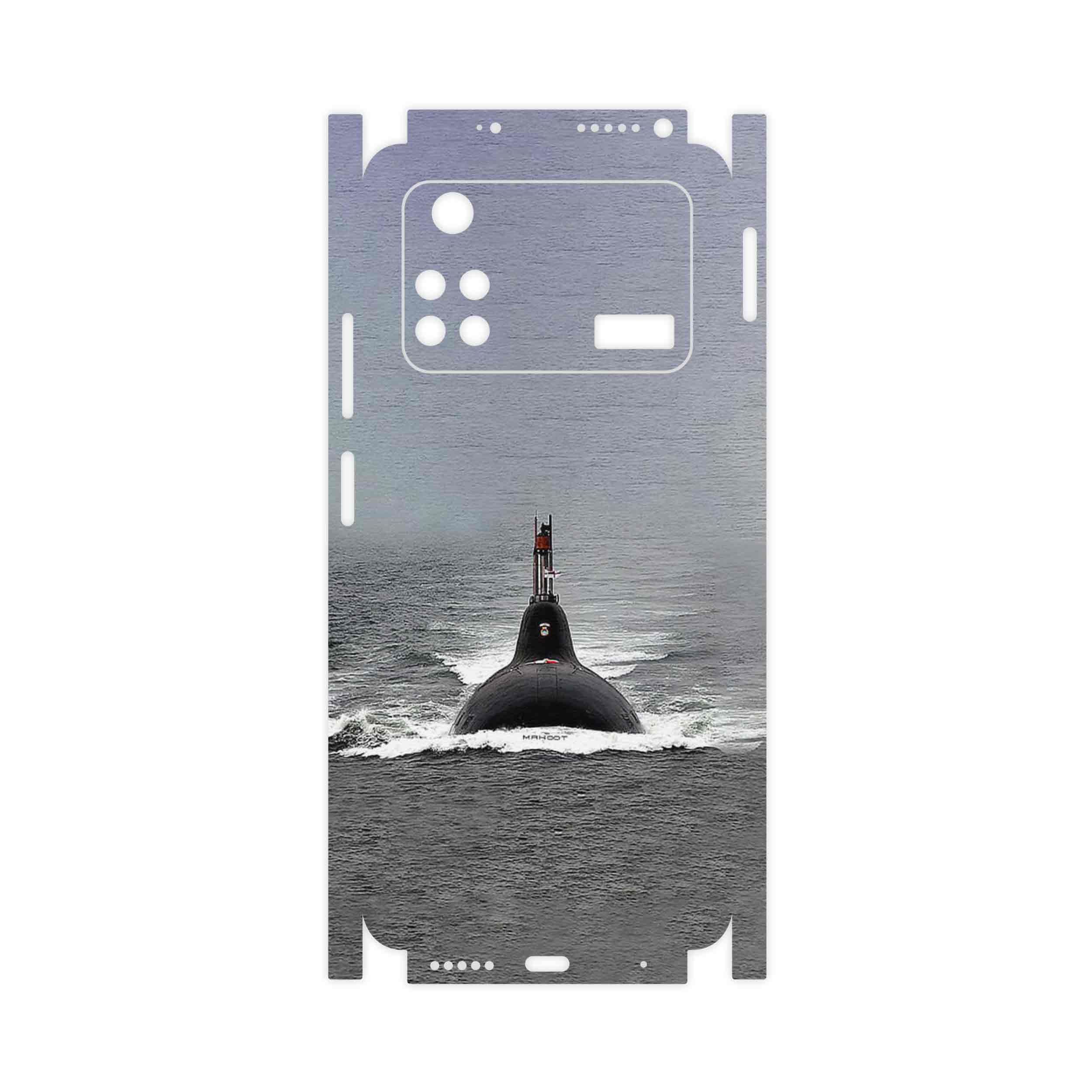 برچسب پوششی ماهوت مدل Submarine-FullSkin مناسب برای گوشی موبایل شیائومی Poco M4 Pro 4G