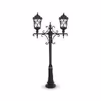 چراغ حیاطی ایستاده شب تاب مدل آروین SH-106721010