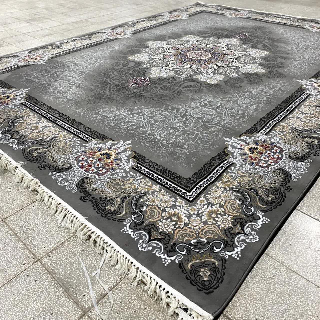 فرش ماشینی بی سی اف 500شانه طرح دنیز فیلی ،12متری(ارسال با باربری و پس کرایه)