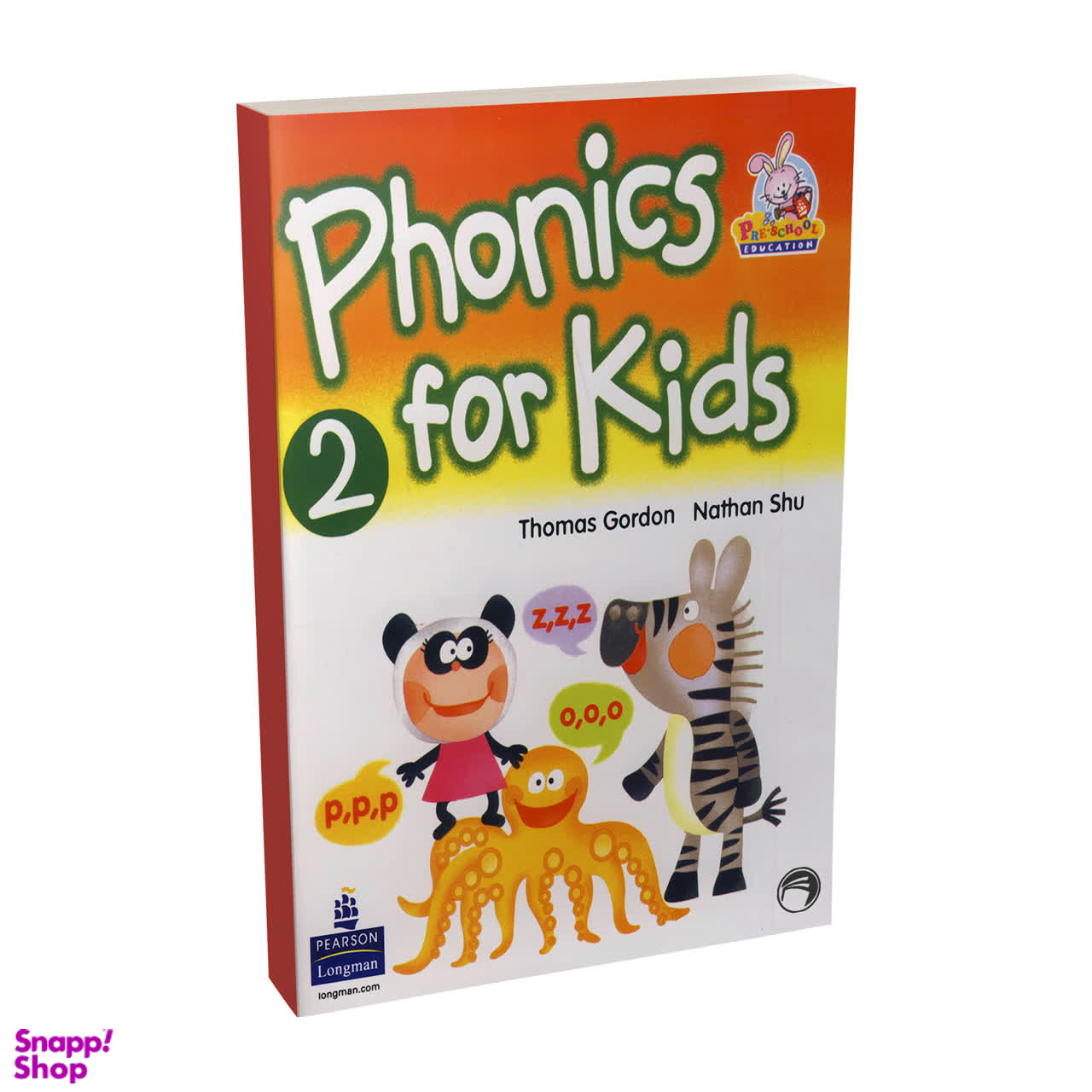 کتاب Phonics for kids 2 اثر Nathan Shu انتشارات Pearson longman