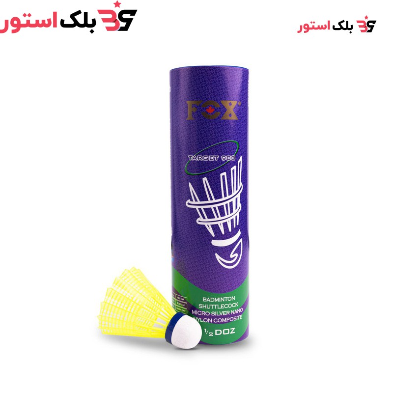توپ بدمینتون فاکس بسته 6 عددی