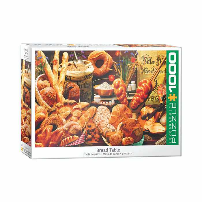 پازل 1000 تکه یوروگرافیکس پازلز مدل ميز نان كد 5626
