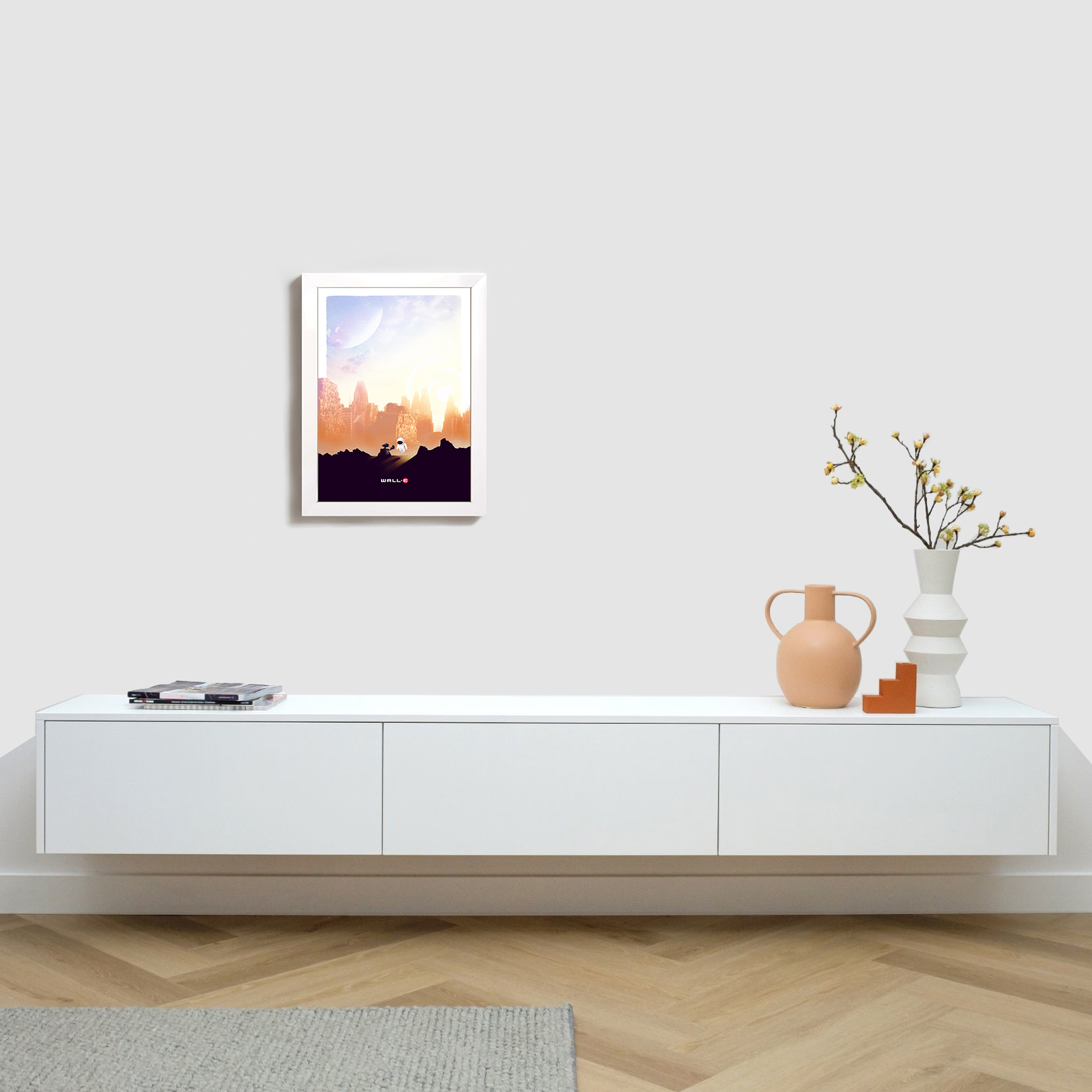 تابلو مدل انیمیشن وال ای wall e W451