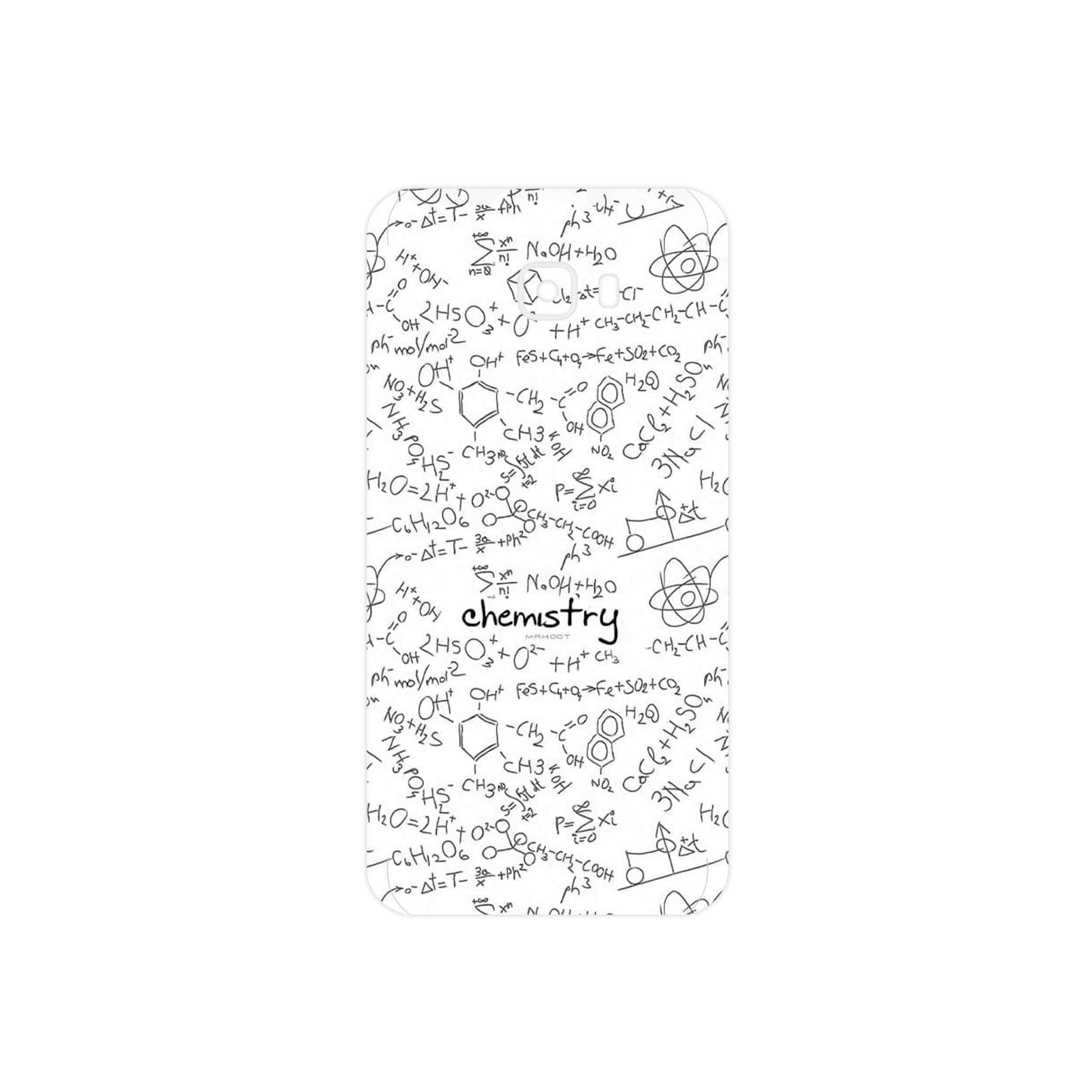 برچسب پوششی ماهوت مدل Chemistry Science مناسب برای گوشی موبایل سامسونگ Galaxy C7 Pro