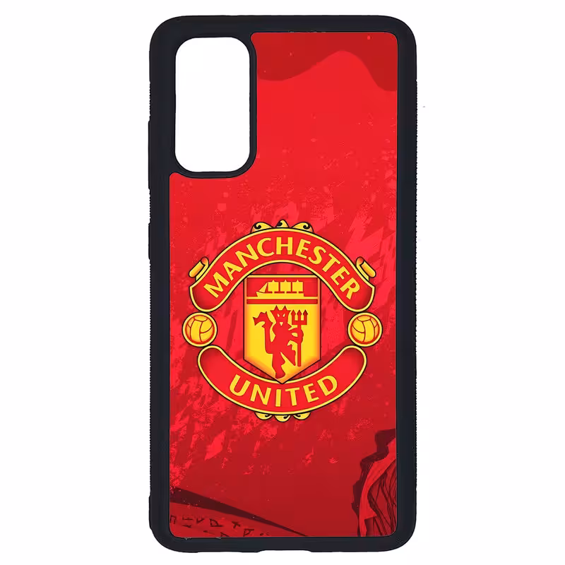 کاور طرح تیم منچستر یونایتد Manchester United کد G-190 مناسب برای گوشی موبایل سامسونگ Galaxy S20 | دیجی قاب دونی