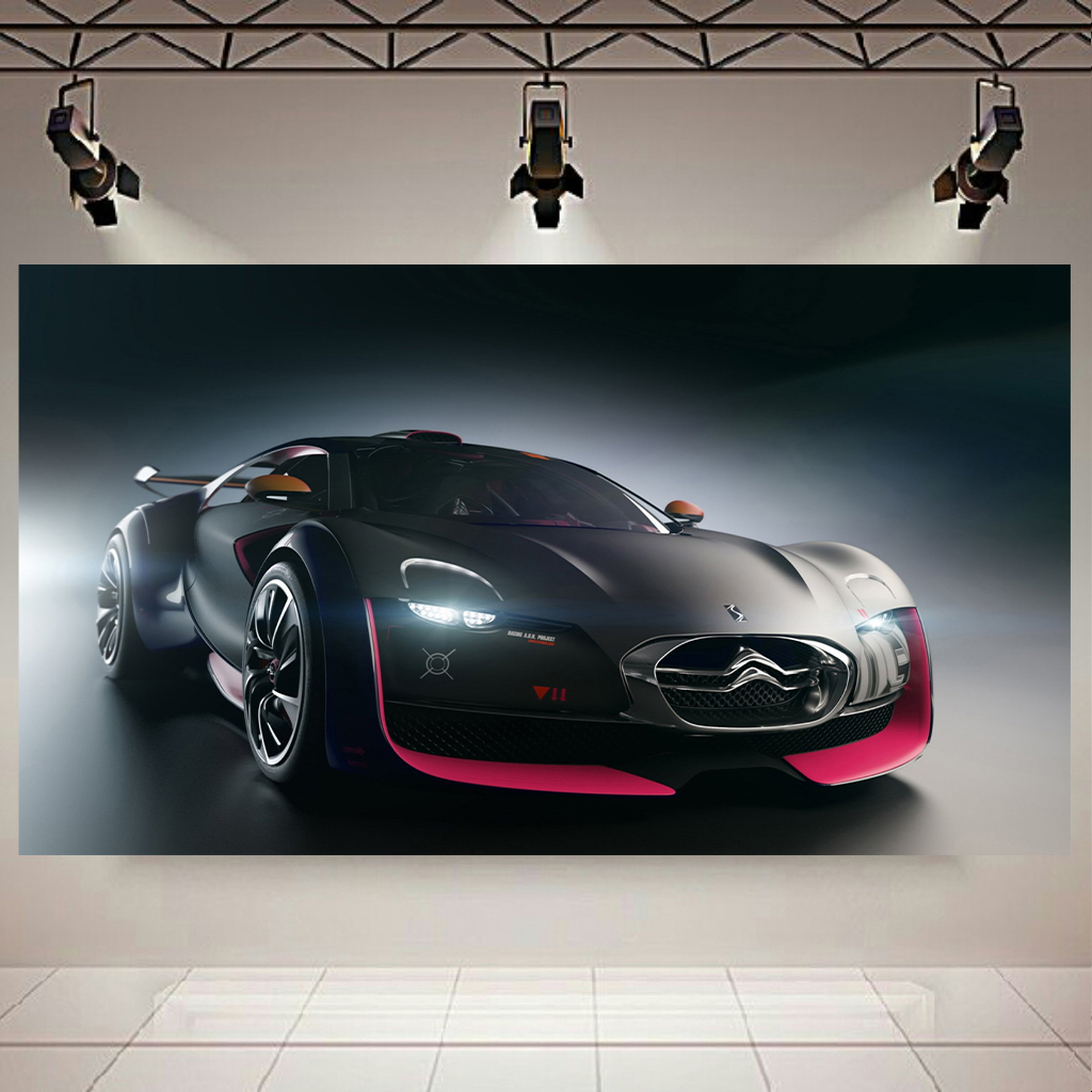 تابلو شاسی طرح ماشین مدل Citroen Survolt Concept کد AR919 