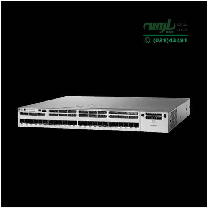 سوئیچ شبکه مدیریتی سیسکو 24 پورت WS-C3850-24S-S