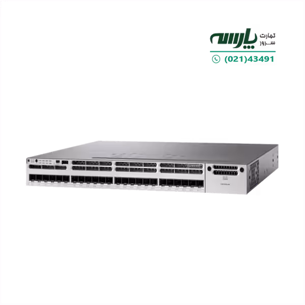 سوئیچ شبکه مدیریتی سیسکو 24 پورت WS-C3850-24S-S
