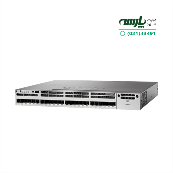 سوئیچ شبکه مدیریتی سیسکو 24 پورت WS-C3850-24S-S