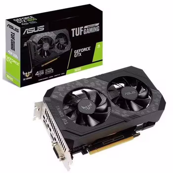 کارت گرافیک ایسوس TUF GTX1650 4GD6 P GAMING