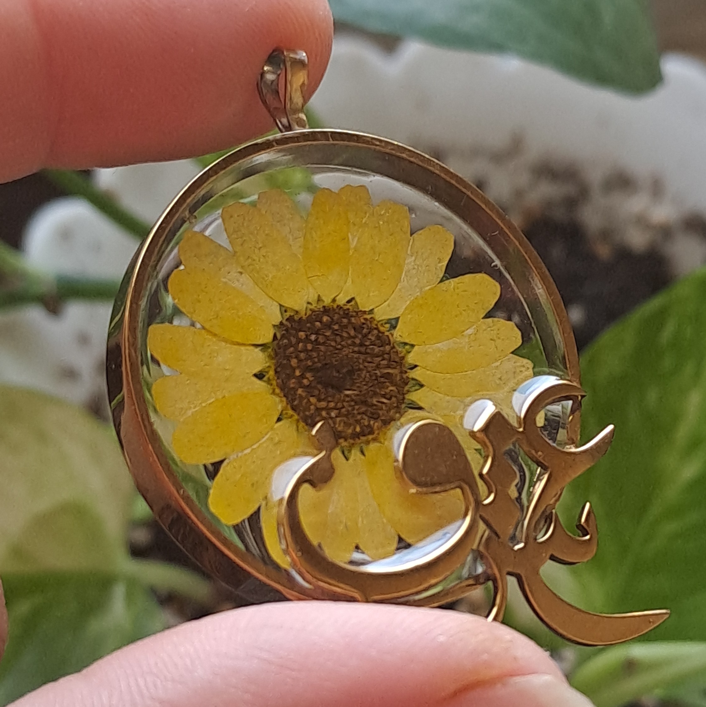 گردنبند عشق وآفتابگردان