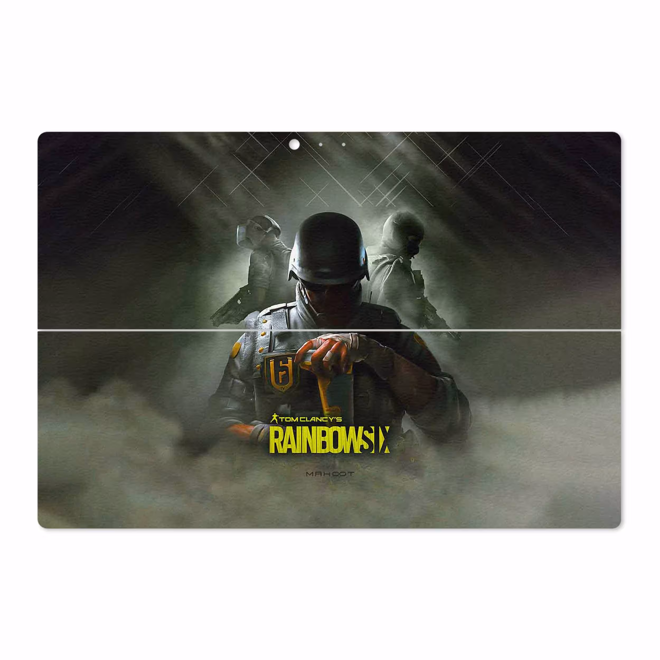 برچسب پوششی ماهوت مدل Rainbow-Six-Game مناسب برای تبلت مایکروسافت Surface Pro 3 2014