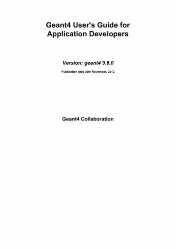 خرید و دانلود نسخه کامل کتاب User Documentation - Geant 4.9.6
