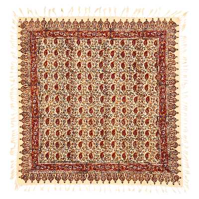 سفره قلمکار عطریان طرح بته جقه کد G375