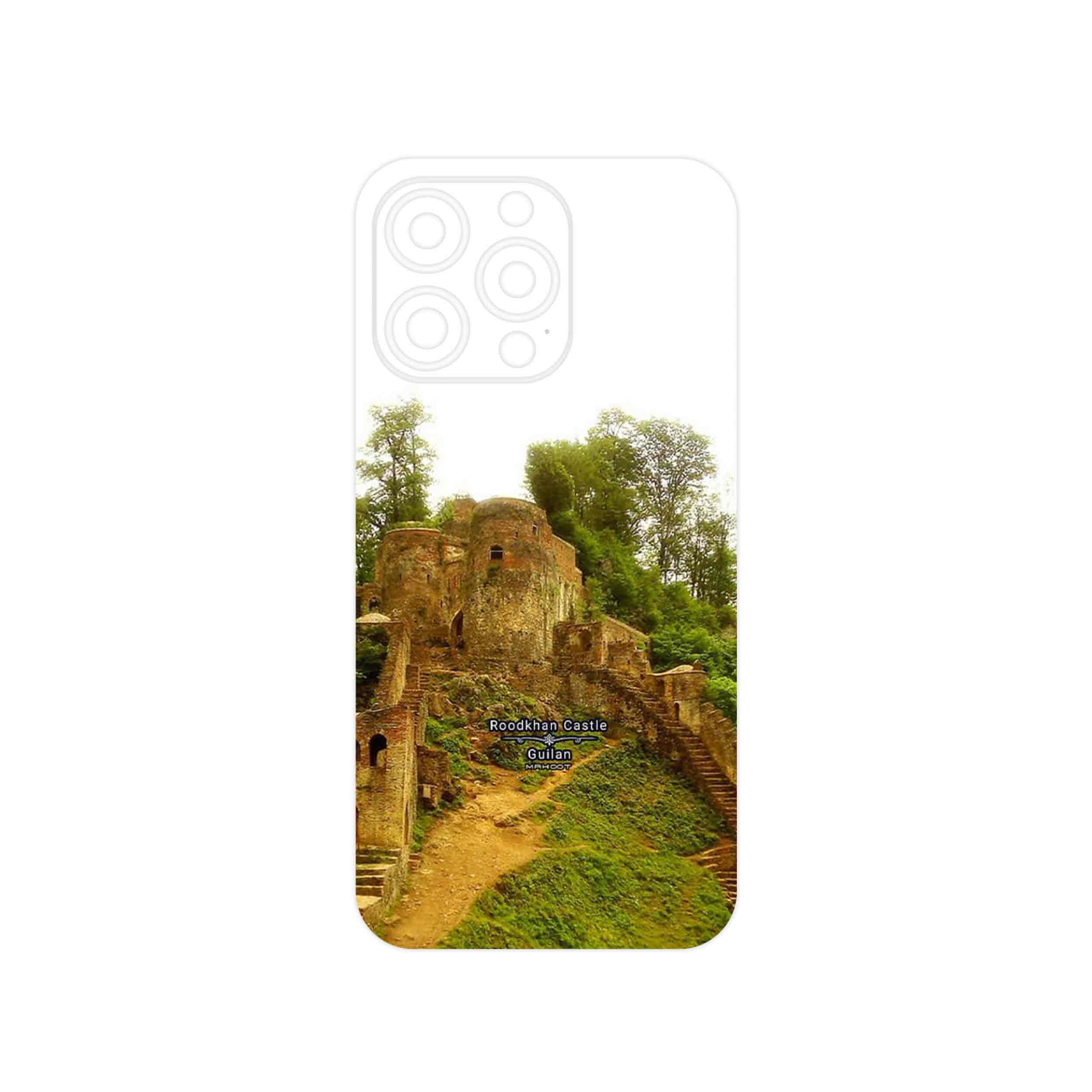 برچسب پوششی ماهوت مدل Roodkhan Castle مناسب برای گوشی موبایل اپل iPhone 13 Pro Max