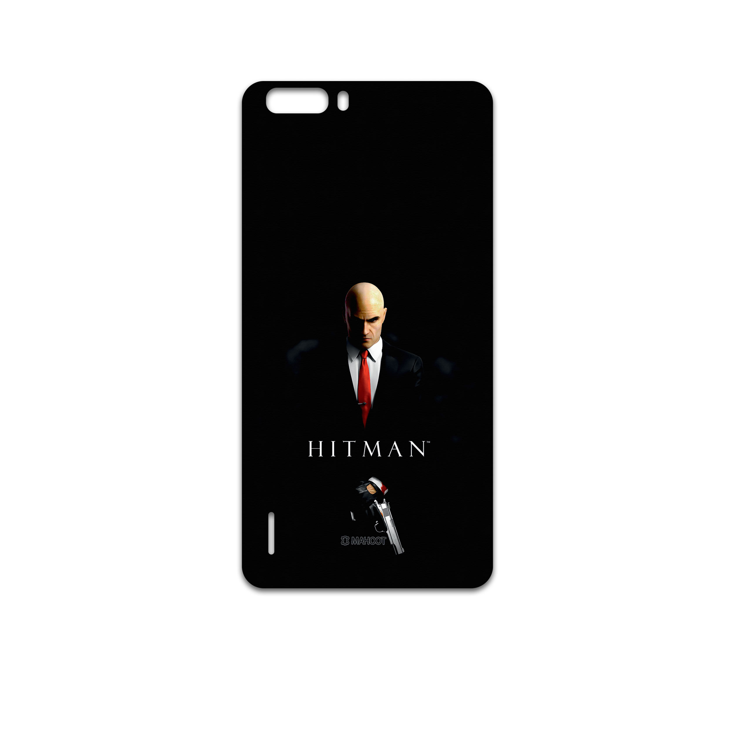 برچسب پوششی ماهوت مدل HITMAN-Game مناسب برای گوشی موبایل آنر 6 Plus
