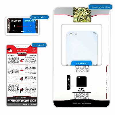 برچسب پوششی ماهوت مدل Penguin مناسب برای گوشی موبایل اپل iPhone 5c