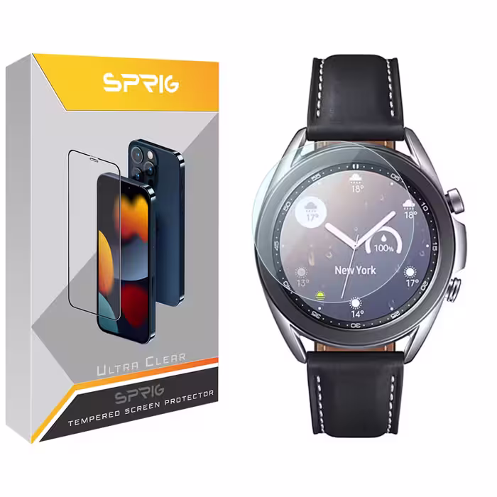 محافظ صفحه نمایش اسپریگ مدل SPG مناسب برای ساعت هوشمند سامسونگ Galaxy Watch 3 41mm