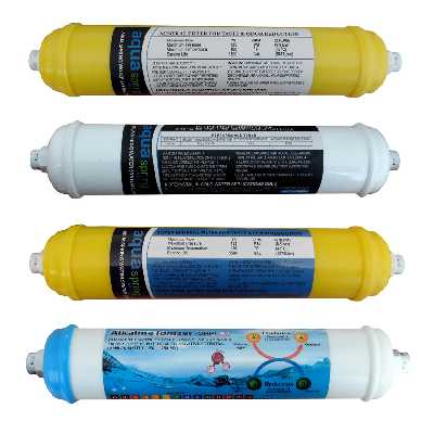 فیلتر دستگاه تصفیه کننده آب مدل SPARE FILTER 4 مجموعه 4 عددی