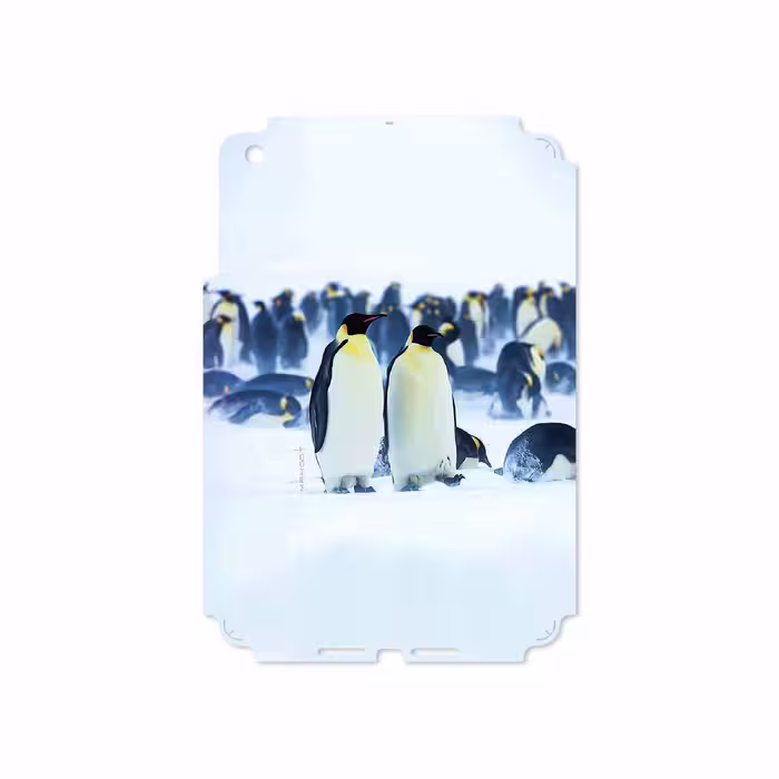 برچسب پوششی ماهوت مدل Penguin مناسب برای تبلت اپل iPad mini 2012 A1432