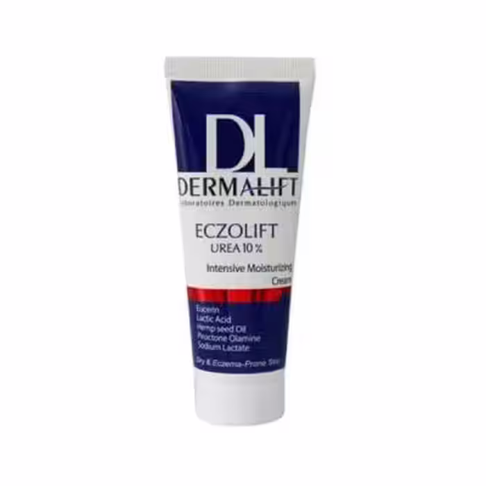 کرم مرطوب کننده درمالیفت مدل ECZOLIFT UREA 10% حجم 75 میلی لیتر