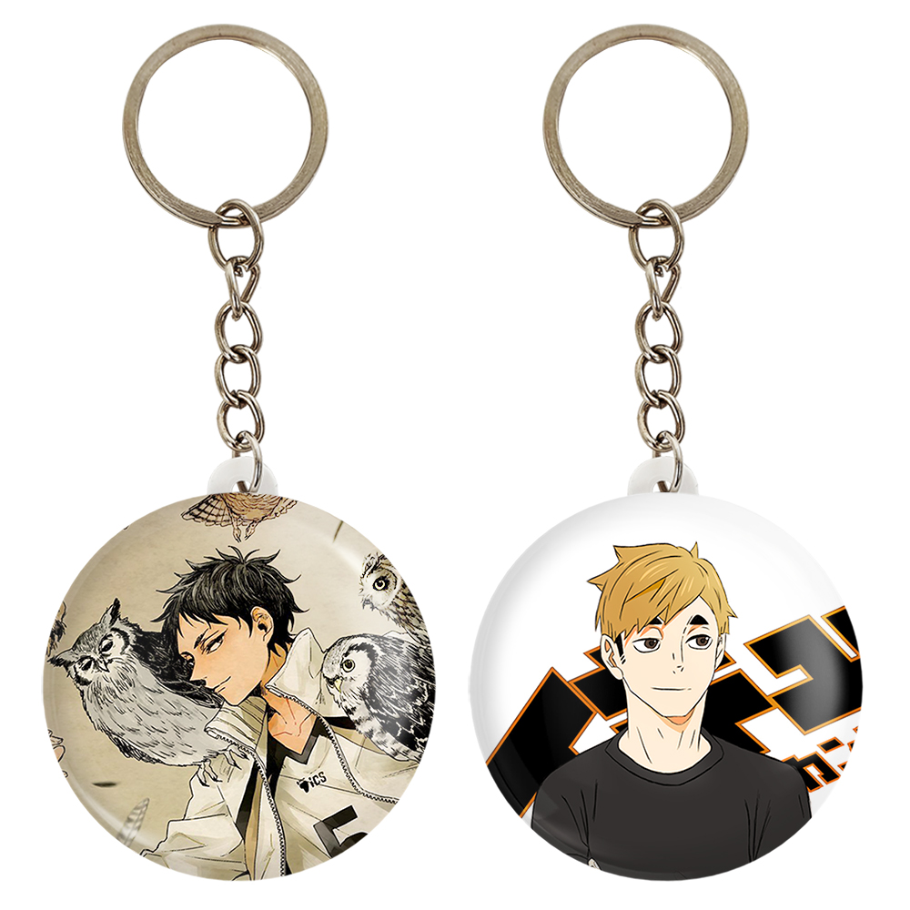 جاکلیدی خندالو مدل  آکاشی‌ کیجی و هیناتا و کاگیاما انیمه آبشار سرنوشت هایکیو کاگیاما کد 1119311199 مجموعه 2 عددی