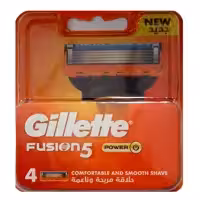 تیغ یدک ژیلت مدل Fusion5 Power بسته 4 عددی