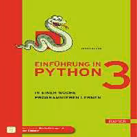 خرید و دانلود نسخه کامل کتاب Einführung in Python 3 Für Ein- und Umsteiger