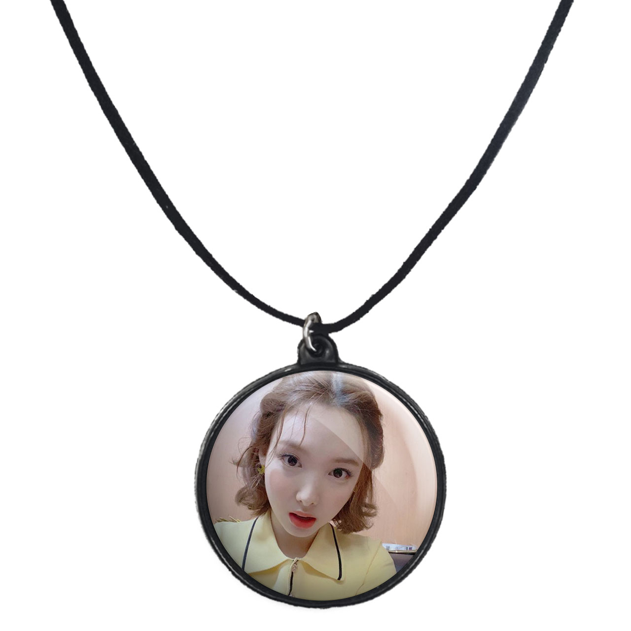 گردنبند پرمانه طرح تو ایس کد pmb.19617 مدل دو طرفه