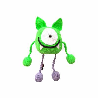 عروسک بافتنی مدل هيولا بسته 3 عددي