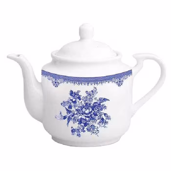 قوری چینی زرین ایران مدل florance 2 مجموعه 3 عددی درجه یک
