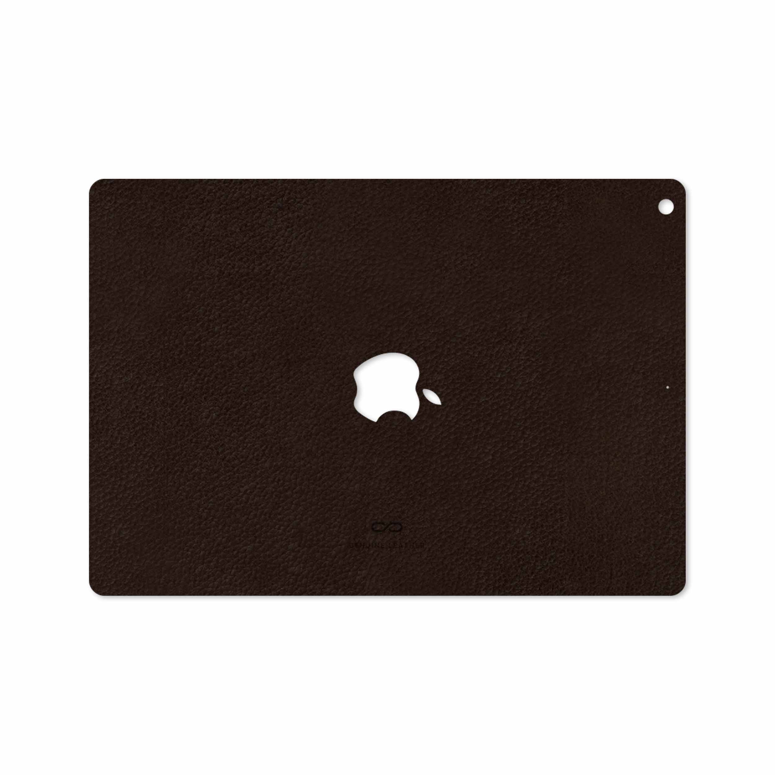 برچسب پوششی ماهوت مدل Dark-Brown-Leather مناسب برای تبلت اپل iPad 9.7 (GEN 5) 2017 A1822