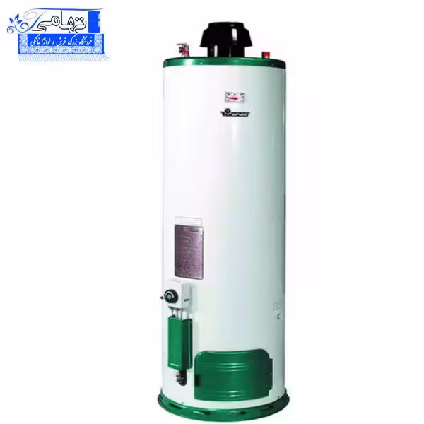 آبگرمکن گازی ایرانشرق 200 لیتری (ایستاده)مدل ارغوان900 مخزنی استوانه ای سفارشی (ورق 4 میل)
