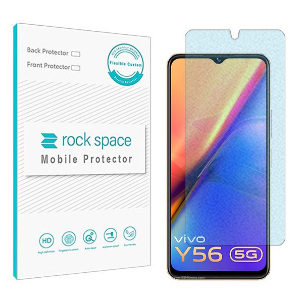 گلس ویوو Y56 مدل نانو هیدروژل مات آنتی بلو برند راک اسپیس کد S