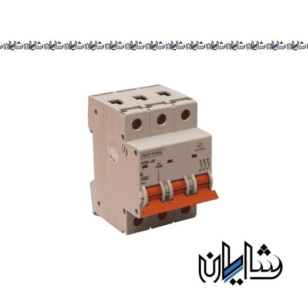 کلید مینیاتوری 1 آمپر سه پل پارس فانال مدل PFN-3P