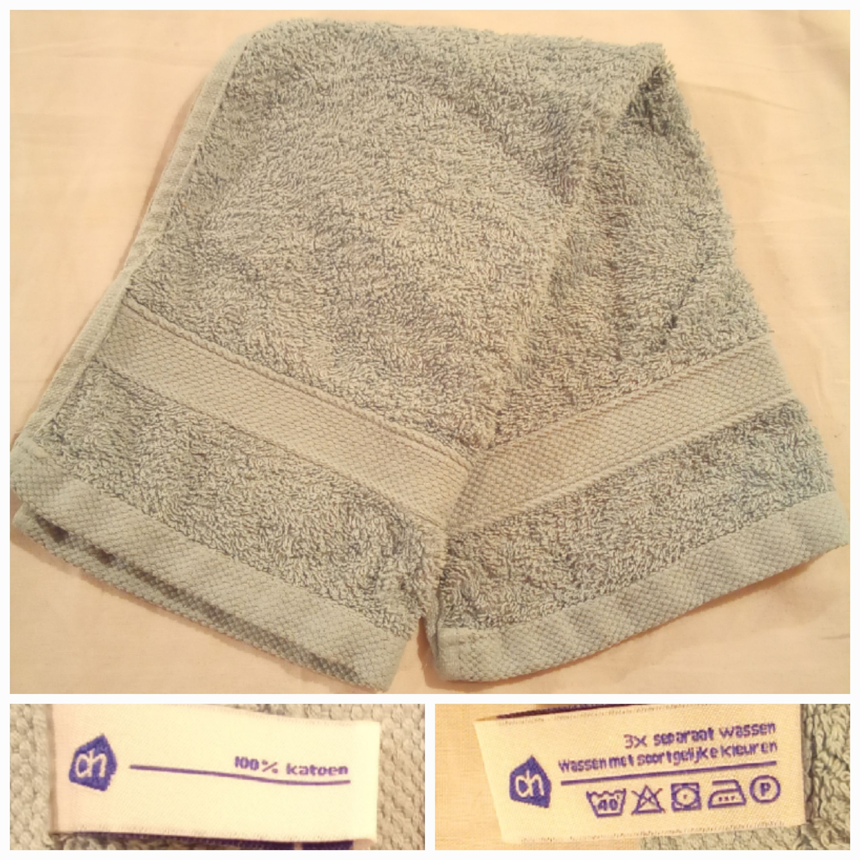 حوله صورت و دست سفری (هلندی)جنس پنبه خالص