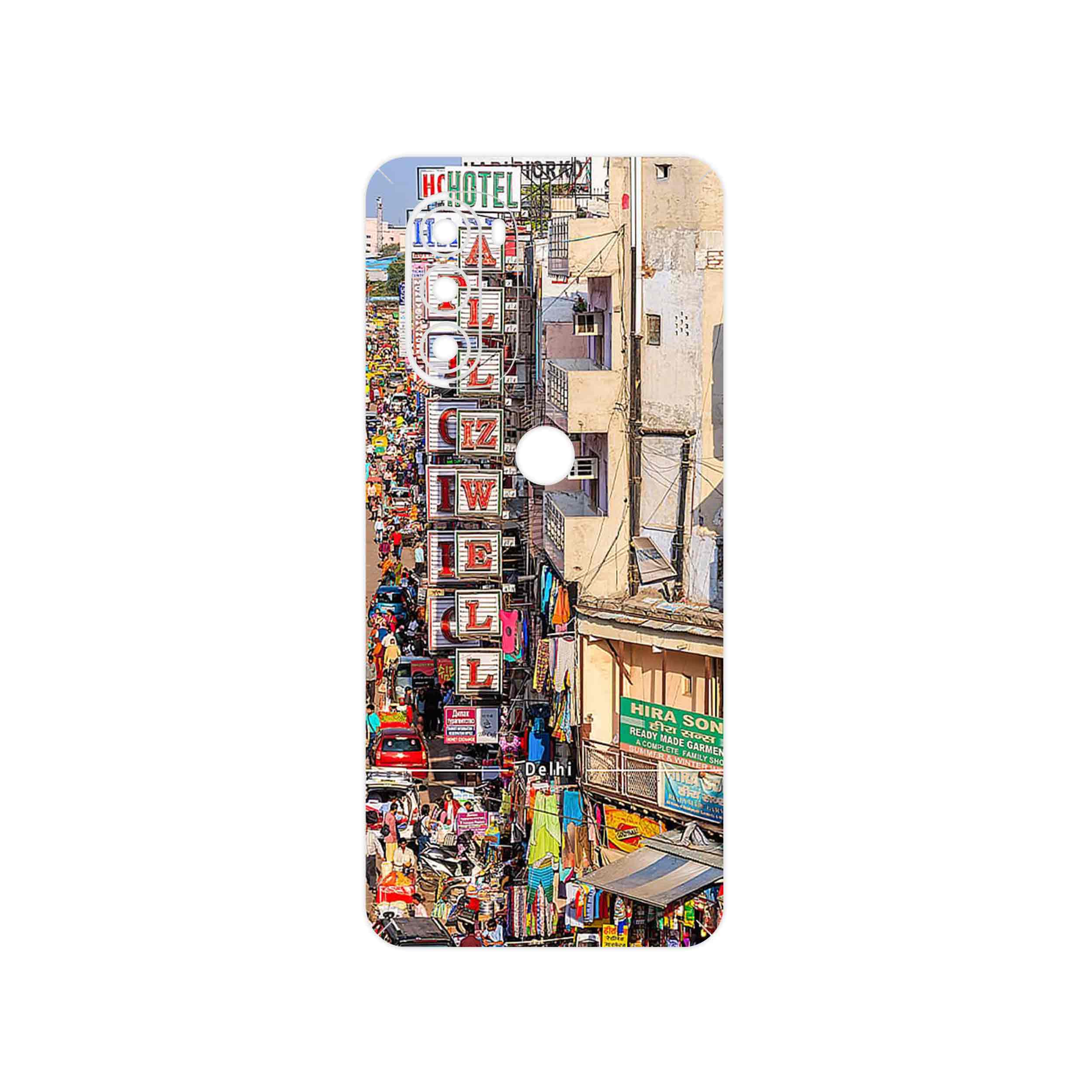 برچسب پوششی ماهوت مدل City of Delhi مناسب برای گوشی موبایل موتورولا Moto G51 5G