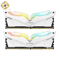 رم دسکتاپ DDR4 دو کاناله 3000 مگاهرتز CL16 تیم گروپ مدل T-Force Night Hawk RGB ظرفیت 32 گیگابایت