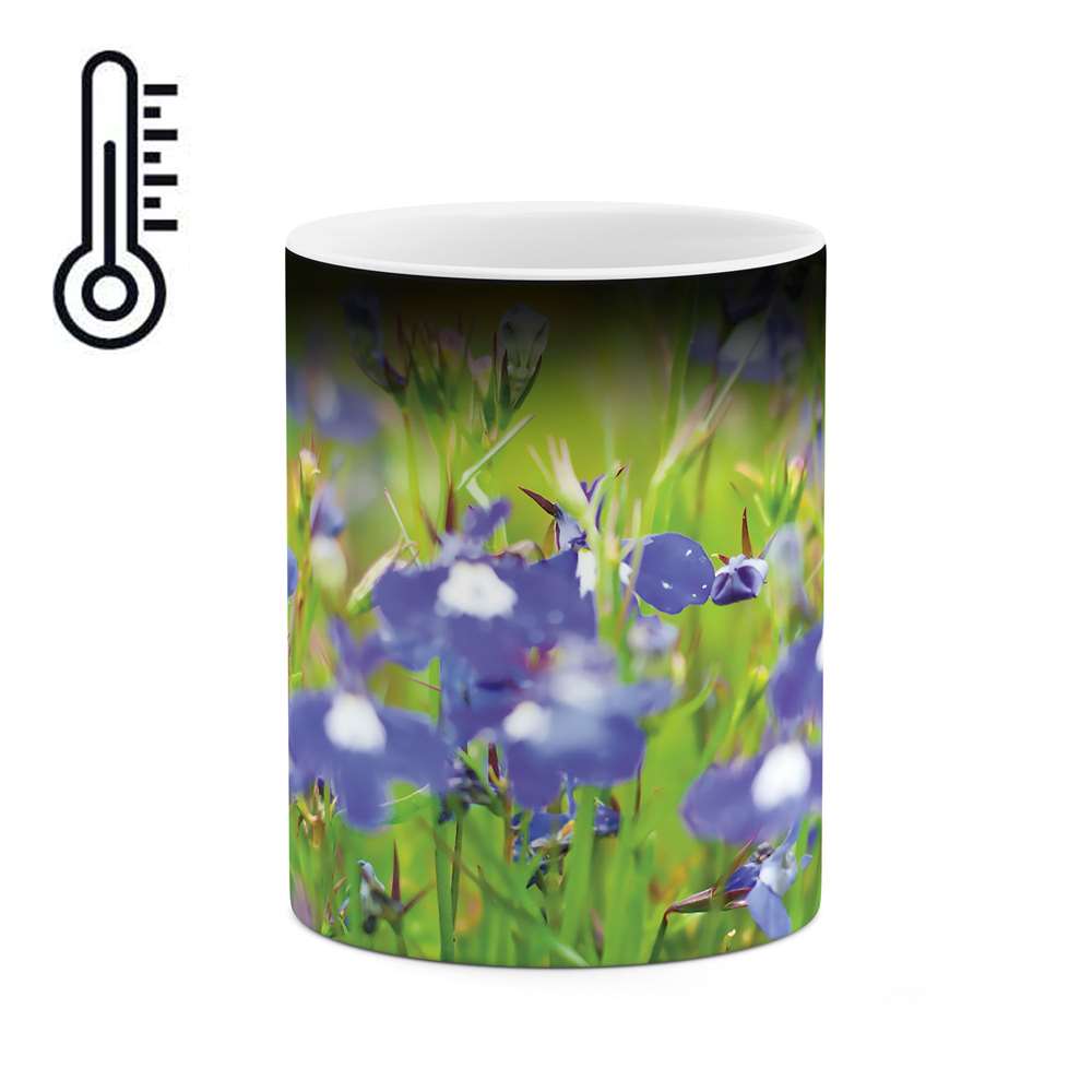 ماگ حرارتی طرح گل مدل mgh04322