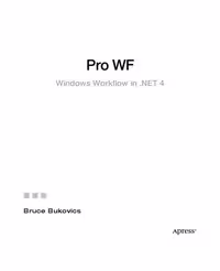 خرید و دانلود نسخه کامل کتاب Pro WF: Windows Workflow in .NET 4