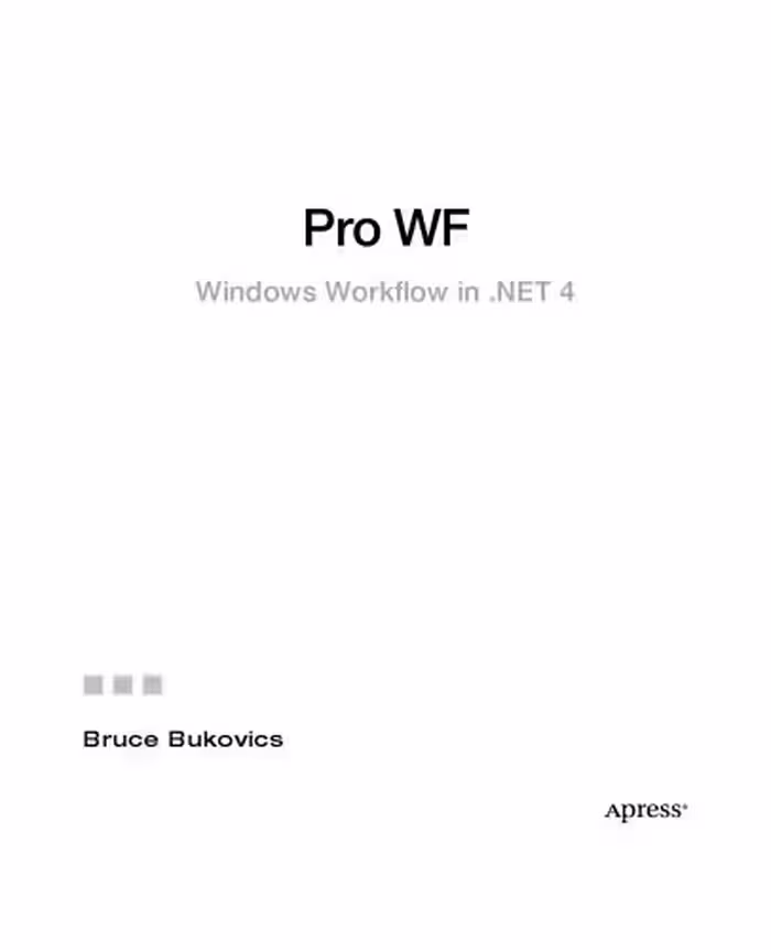 خرید و دانلود نسخه کامل کتاب Pro WF: Windows Workflow in .NET 4