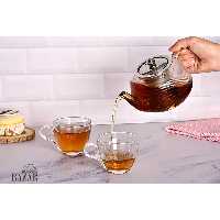 قوری پیرکس شیاردار یونیک کد 7964