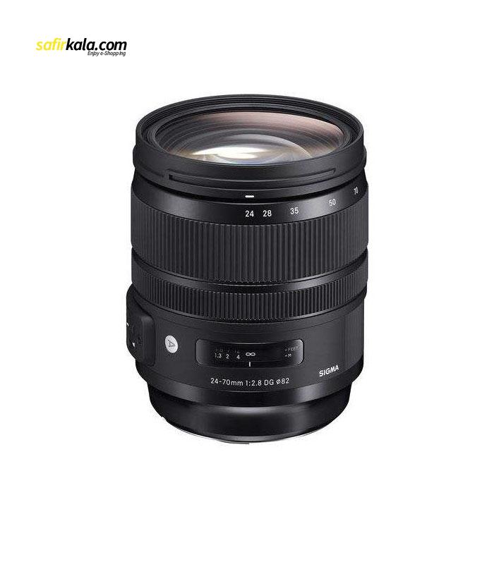 لنز سیگما مدل Art 24-70mm f/2.8 DG OS HSM مناسب برای دوربین کانن