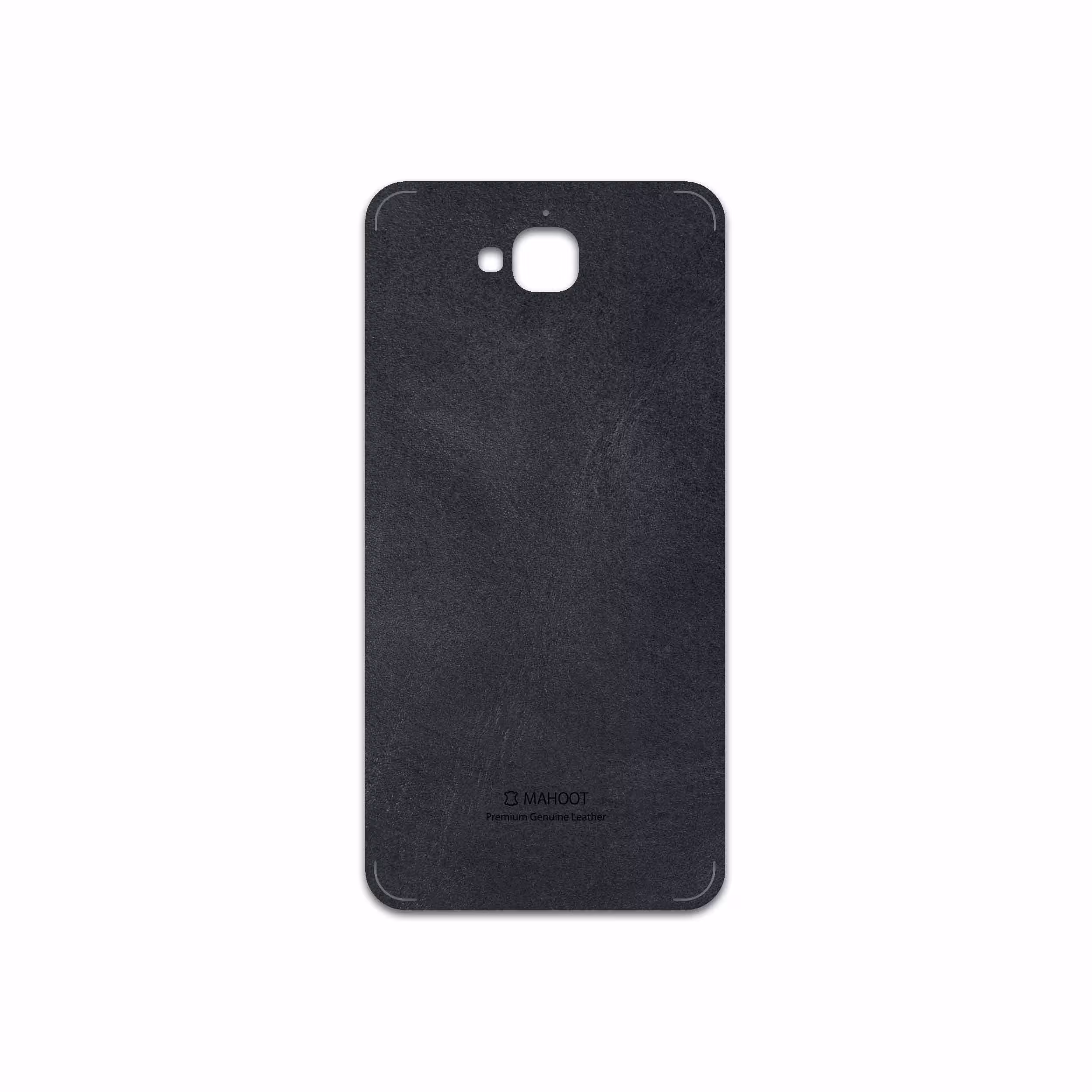 برچسب پوششی ماهوت مدل Graphite Buffalo Leather مناسب برای گوشی موبایل هوآوی Y6 Pro