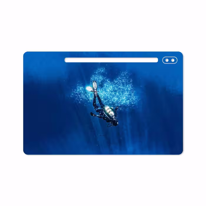 برچسب پوششی ماهوت مدل Scuba Diving مناسب برای تبلت سامسونگ Galaxy Tab S6 2019 SM-T865