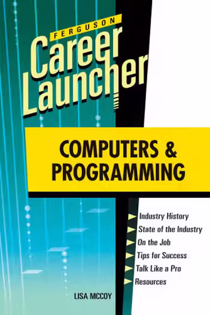 خرید و دانلود نسخه کامل کتاب Computers and Programming (Ferguson Career Launcher)