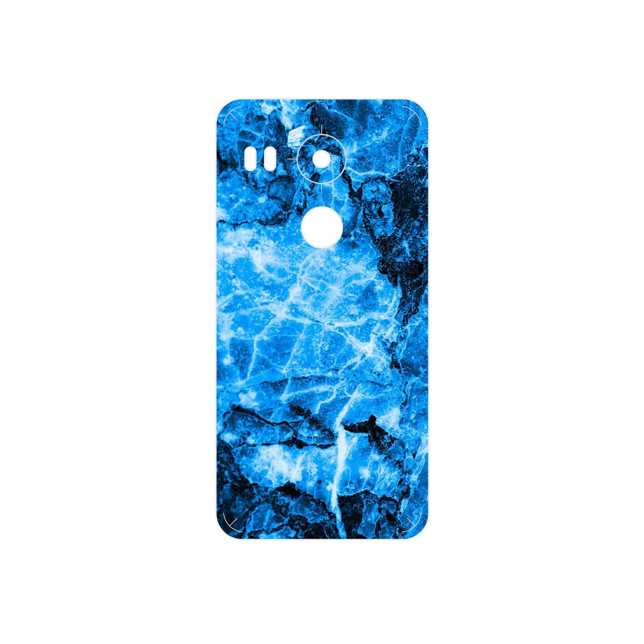 برچسب پوششی ماهوت مدل Blue Marble مناسب برای گوشی موبایل گوگل Nexus 5X