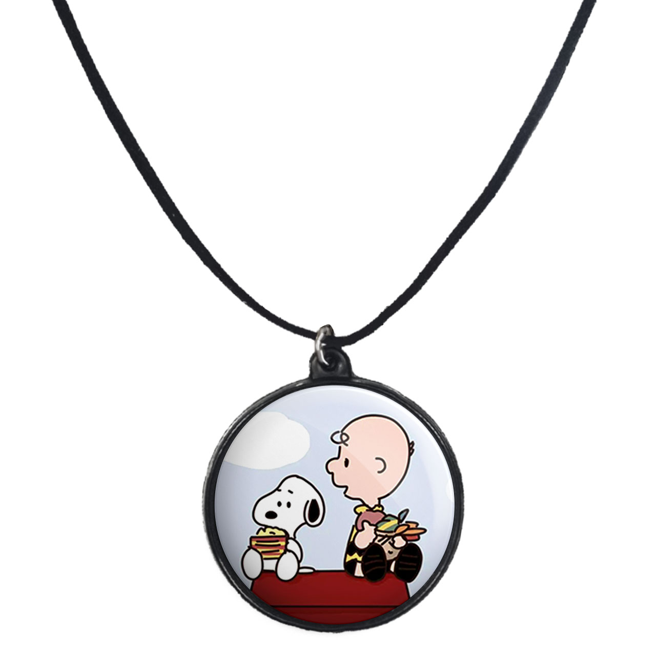 گردنبند پرمانه طرح اسنوپی کد pmb.14546