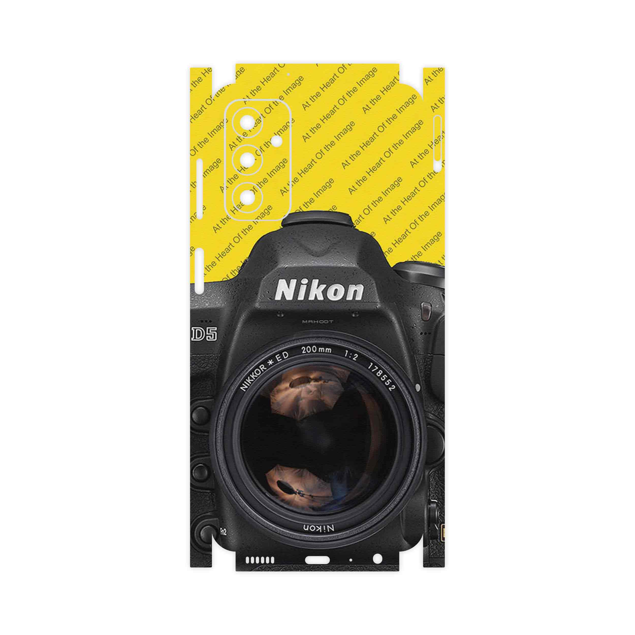 برچسب پوششی ماهوت مدل Nikon_Logo-FullSkin مناسب برای گوشی موبایل سامسونگ Galaxy F13