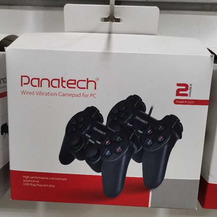 گیم پد یا دسته بازی مخصوص pc(کامپیوتر) دوتایی شوک دار کیفیت عالی 